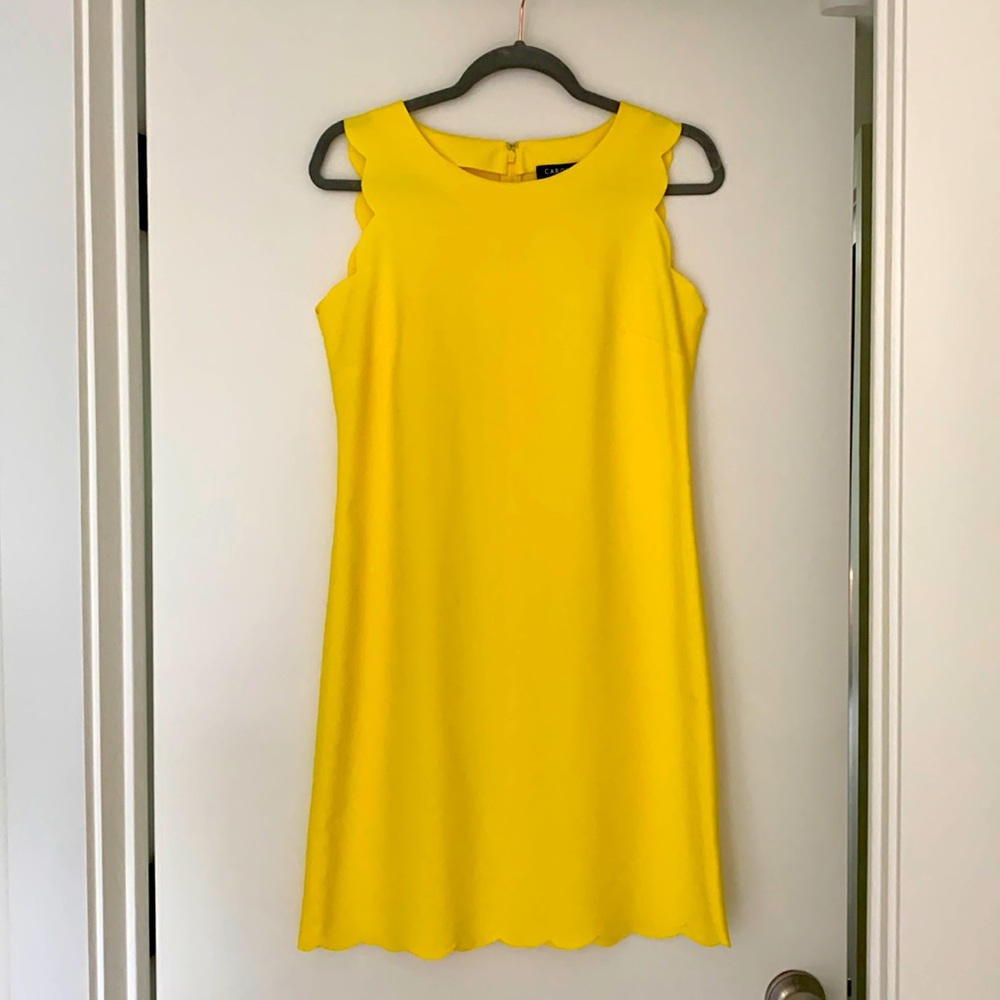 Beautiful yellow cocktail dress. Size 38 (EUR) / 6 (US)